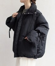 2WAYスタンドネック中綿ブルゾン