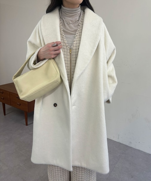 【SHENERY】シャギーロングコート