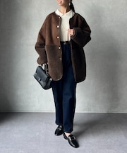 ボア×ムートンコート