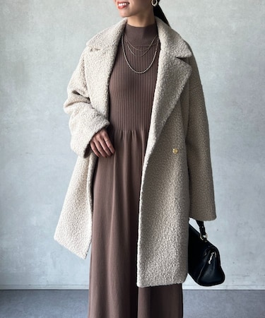 ブークレファーチェックコート