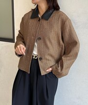 ツイードショートジャケット