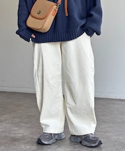 コーデュロイカーブパンツ
