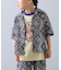 【CIAOPANIC TYPY】【KIDS】アフリカンバティック柄開襟シャツ