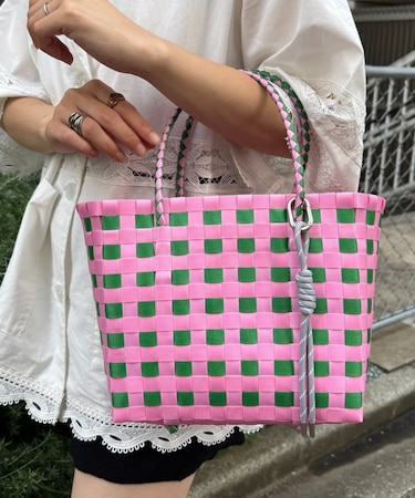 【CIAOPANIC TYPY】【Aguni】チャーム付きメルカドBAG