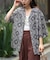 【CIAOPANIC TYPY】アフリカンバティックヴィンテージ柄シャツ
