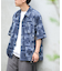 【CIAOPANIC TYPY】アフリカンバティックヴィンテージ柄シャツ