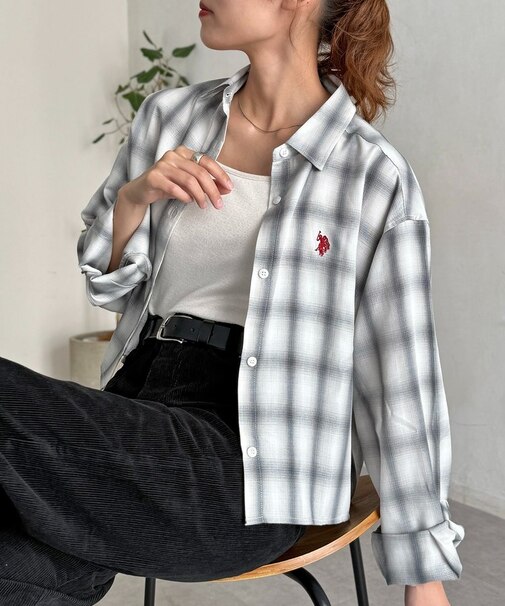 【U.S. POLO ASSN.】長袖シャツ