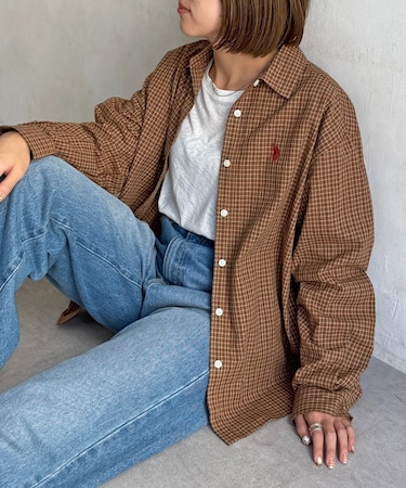 【U.S. POLO ASSN.】長袖シャツ