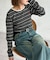 【U.S. POLO ASSN.】クルーネックリブニット
