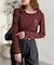 【U.S. POLO ASSN.】クルーネックリブニット