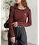 【U.S. POLO ASSN.】クルーネックリブニット