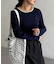 【U.S. POLO ASSN.】クルーネックリブニット