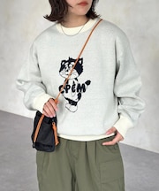 【ANYMAL】マスコットキャラスウェットライクニット