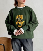 【ANYMAL】マスコットキャラスウェットライクニット