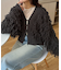 ループフリンジショートカーディガン