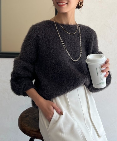 【大人気リバイバル】シャギーニット