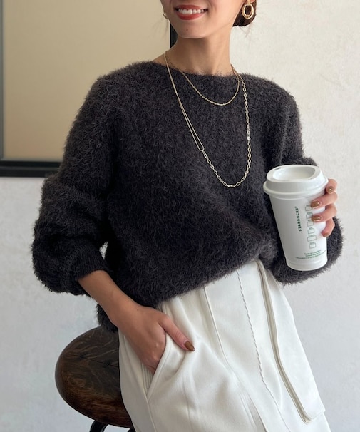 【大人気リバイバル】シャギーニット