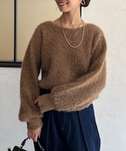 【大人気リバイバル】シャギーニット