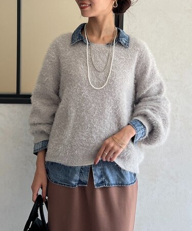 【大人気リバイバル】シャギーニット