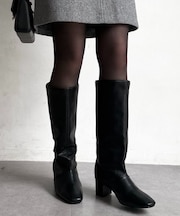 ワイドシャフトロングブーツ