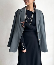 ライナー付きテーラードジャケット