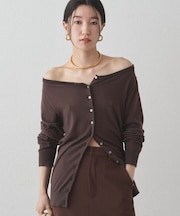【Loungedress】2WAYカーディガン