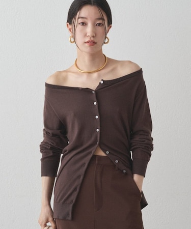 【Loungedress】2WAYカーディガン