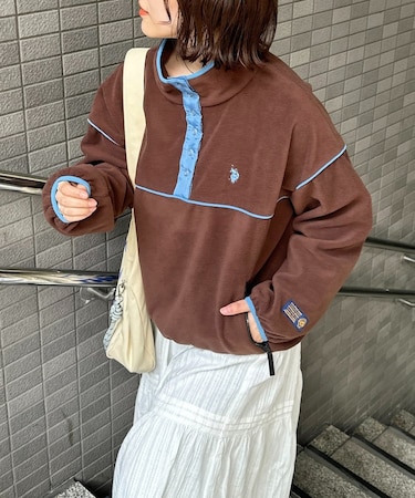 【U.S. POLO ASSN.】フリースプルオーバー