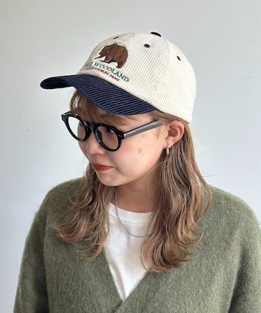 コーデュロイスーベニアキャップ