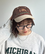 コーデュロイスーベニアキャップ
