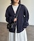 モヘア混シャギーカーディガン