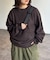 モヘア混シャギーニット