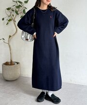 【U.S. POLO ASSN.】フェイクレイヤーワンピース