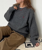 【U.S. POLO ASSN. 】MIXニット