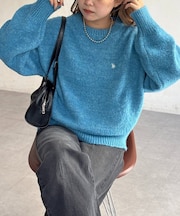 【U.S. POLO ASSN. 】MIXニット