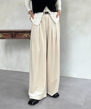 2タックベロアパンツ