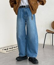 裏起毛バレルデニム