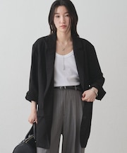 【Loungedress】カシュクールオーバージャケット