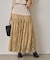 【Loungedress】ヴィンテージライクレーススカート