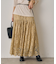 【Loungedress】ヴィンテージライクレーススカート