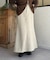 FスエードIラインスカート