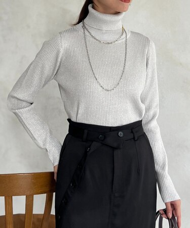 ラメタートルネック