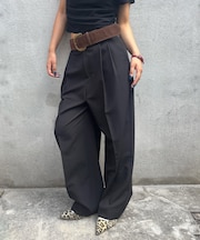 【WHO'S WHO gallery】2タックフォールスラックス