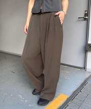 【WHO'S WHO gallery】2タックフォールスラックス