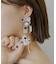 【Chico】シアーリボンパールピアス