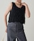 【Loungedress】チュールループニットベスト