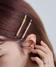 【Kastane】【fiw.】パールヘアピンSET