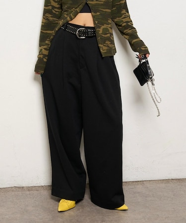 【WHO'S WHO gallery】スウェット2タックスラックス