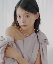 【Chico】前後2wayハートモチーフパールネックレス