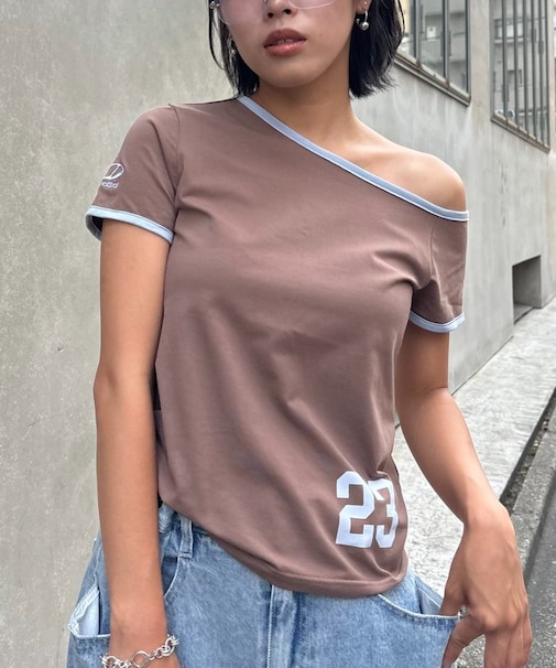【CIAOPANIC TYPY】【OddStudio】オフショルTEE